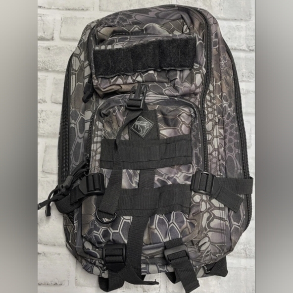 Rattlesnake Tactical Other - Rattlesnake Tactical Gray Camouflage Backpack